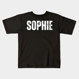 Sophie Name Gift Birthday Holiday Anniversary Kids T-Shirt